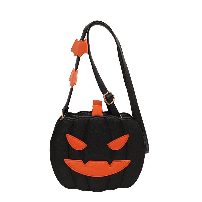 Halloween Pumpkin Cartoon Crossbody Bag for Women