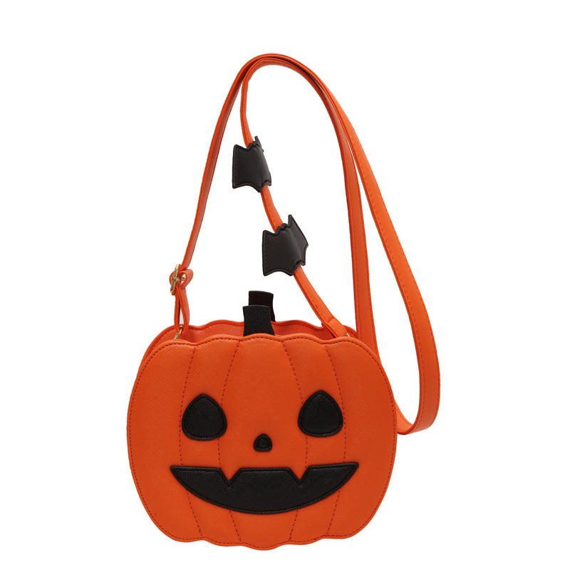 Halloween Pumpkin Cartoon Crossbody Bag for Women