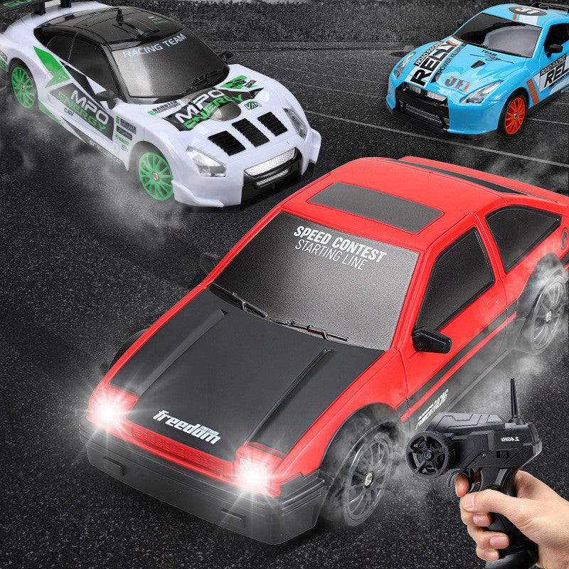 2.4G 4WD RC Drift Car GTR AE86 – Remote Control Toy for Children and Adults