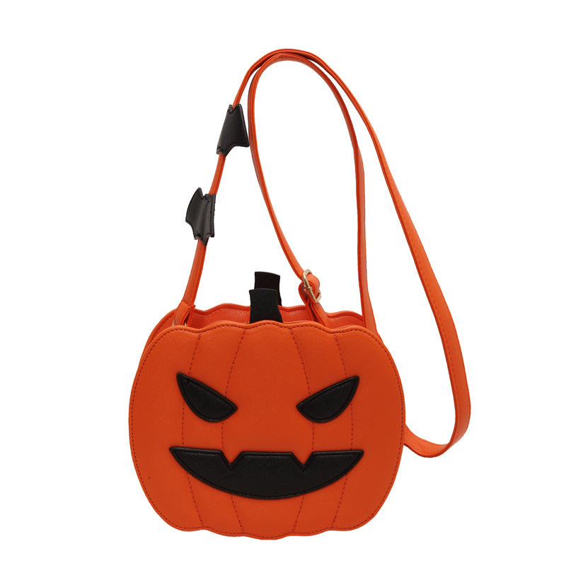 Halloween Pumpkin Cartoon Crossbody Bag for Women